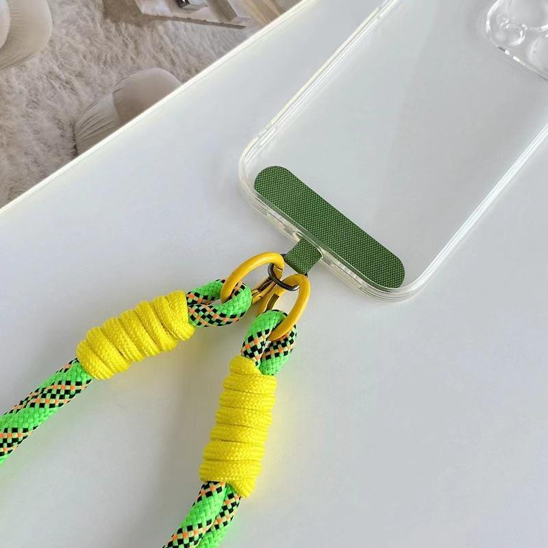 Portable Twisted Rope Phone Lanyard, Anti-lost Phone Strap, Fashionable and Sturdy Wrist Strap, Mobile Phone Case Lanyard, Phone Pendant, Phone Accessories