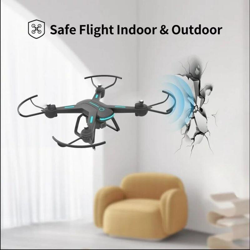 JY03 Drone with 1080P HD Camera FPV RC Quadcopter with LED Lights 2 Batteries Accessories Adjustable Mobile Navigation Recording Automatic Gps new drone