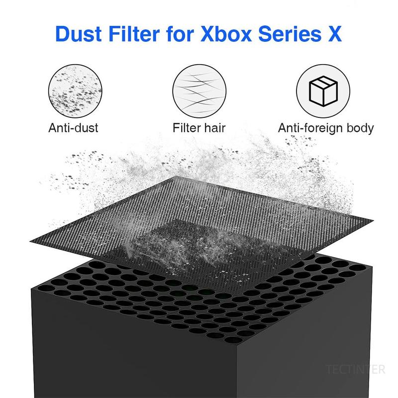 Xbox Series X Console Dust Filter, 1 Set PC Dust Filter, Dust Filter for Xbox Series X, Console Accessories