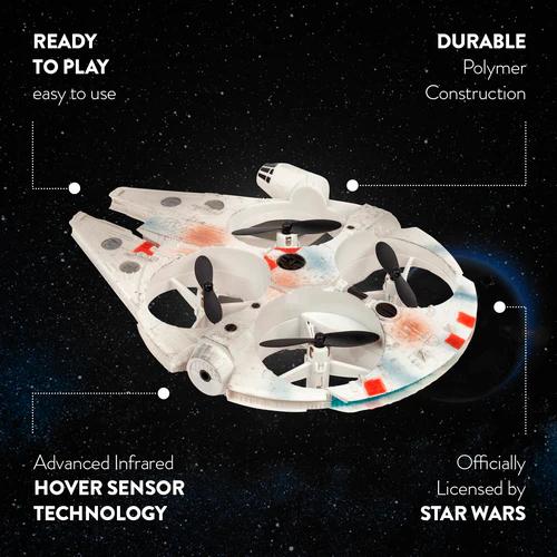 Star Wars Millennium Falcon Motion Sensing UFO Drone Patented Technology