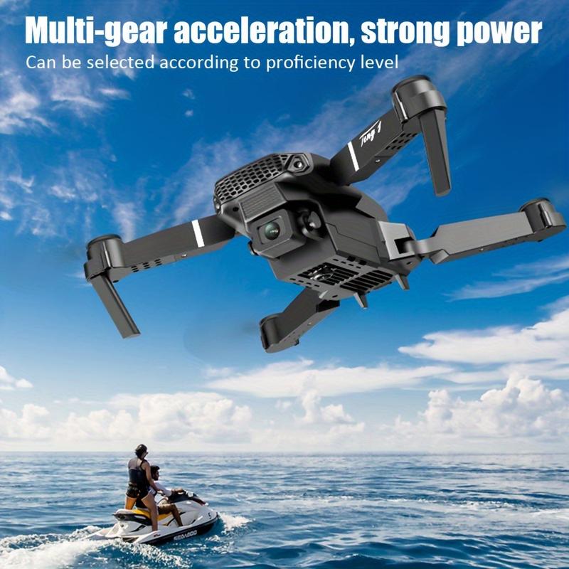 Drone with Dual Cameras, Latest Foldable Drone 2024 with App Control, FPV Real-Time Video RC Quadcopter with 4K Camera, Suitable for Adults Beginners Kids +2 Batteries