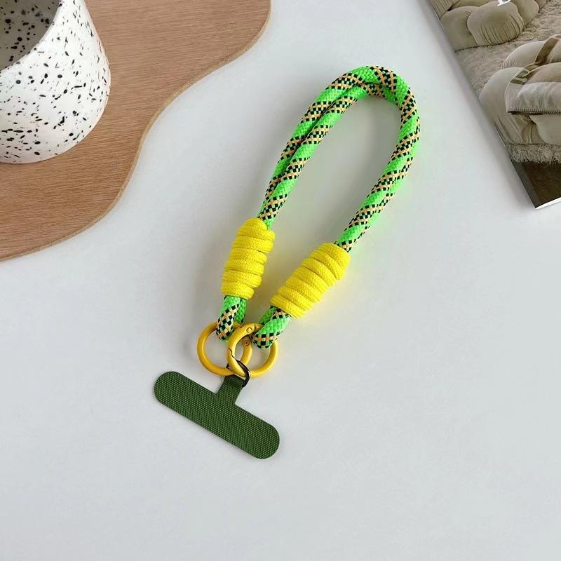 Portable Twisted Rope Phone Lanyard, Anti-lost Phone Strap, Fashionable and Sturdy Wrist Strap, Mobile Phone Case Lanyard, Phone Pendant, Phone Accessories