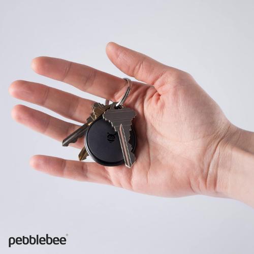 Pebblebee Clip Rechargeable Item Tracker - Bluetooth, Android, Gps, Stainless Steel