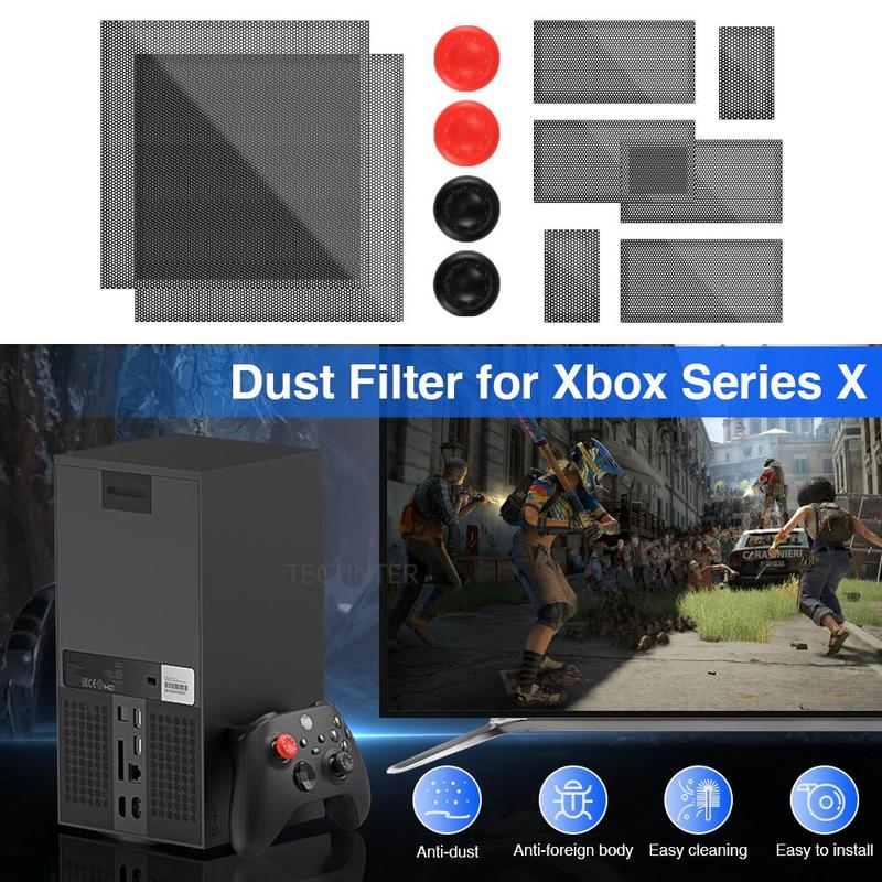 Xbox Series X Console Dust Filter, 1 Set PC Dust Filter, Dust Filter for Xbox Series X, Console Accessories