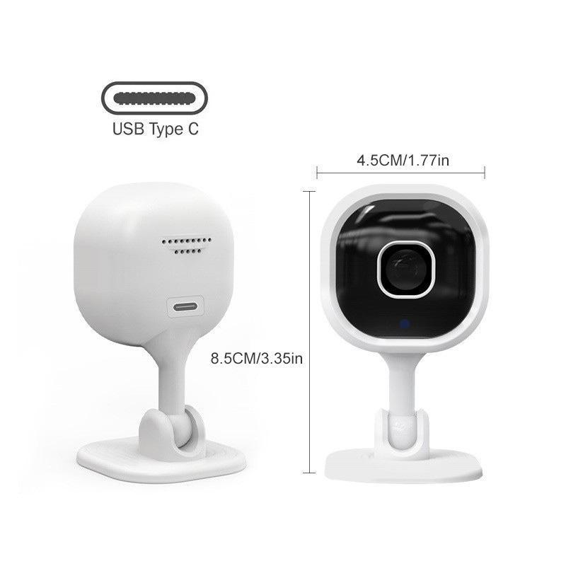 Wireless WiFi Security Camera, 1080P HD Security Camera, Plug and Play Two-way Audio Security Camera, Home Smart Camera