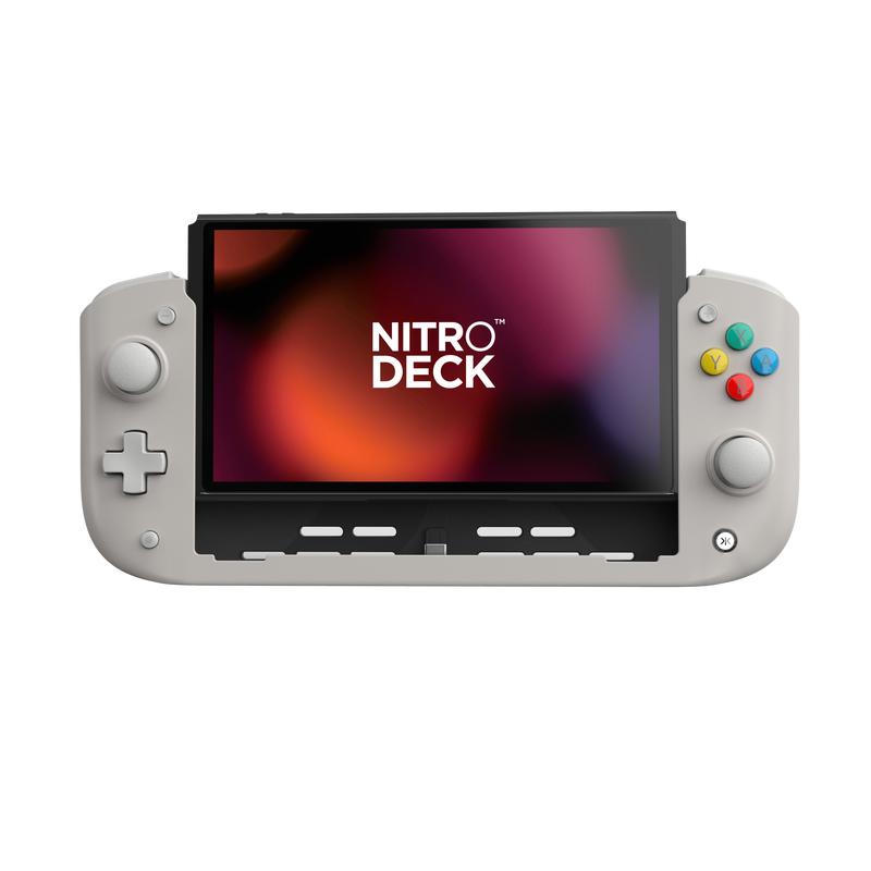 Nitro Deck For Switch & OLED Switch - Professional Gaming Controller - No Stick Drift (Hall Effect) - Low Latency - Swappable Stick Tops - Re-mappable Back Buttons - Motion Controls - Rumble Support - Turbo Function & More!