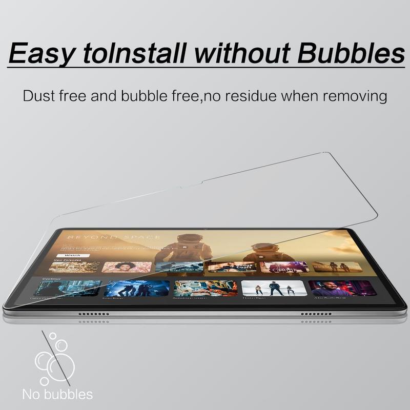 2 Packs Tempered Glass Screen Protector Compatible with Teclast P40HD 10.1 inch Tablet10.1 tablet screen protector for Teclast P40HDHigh Definition Anti-Fingerprint Bubble-Free Application