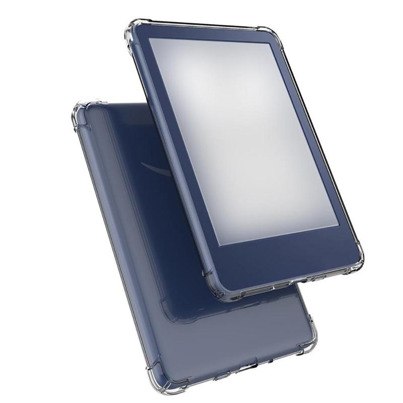 Clear Tablet Case with Stand, 1 Count TPU All-inclusive Shockproof Tablet Cover, Four-corner Anti-fall Transparent Shell for Kindle 2022