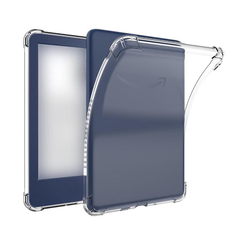 Clear Tablet Case with Stand, 1 Count TPU All-inclusive Shockproof Tablet Cover, Four-corner Anti-fall Transparent Shell for Kindle 2022