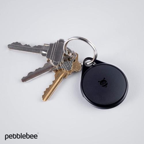 Pebblebee Clip Rechargeable Item Tracker - Bluetooth, Android, Gps, Stainless Steel