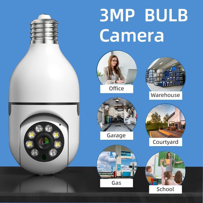 Smart Camera, Wired 1080p Pan Tilt Zoom (PTZ), 360 Degree Motion Tracking, Dog Cat Pets Baby Security System, Color Night Vision, Indoor Outdoor IP65-Rated, WiFi, 2-Way Audio, Alexa & Google Assistant, LED Blink, App