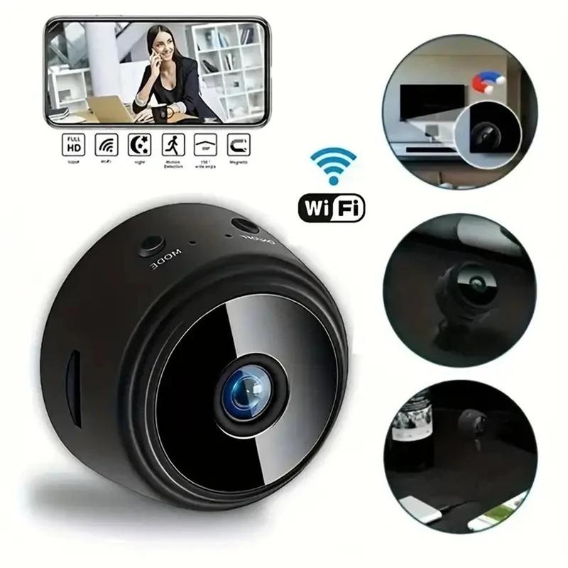 Indoor Security Camera, HD Wifi Security Camera Support PIR Motion Detection & IR Night Vision Loop Recording, Wireless Security Camera Suitable for Home, Apartment, Warehouse, Factory, Store