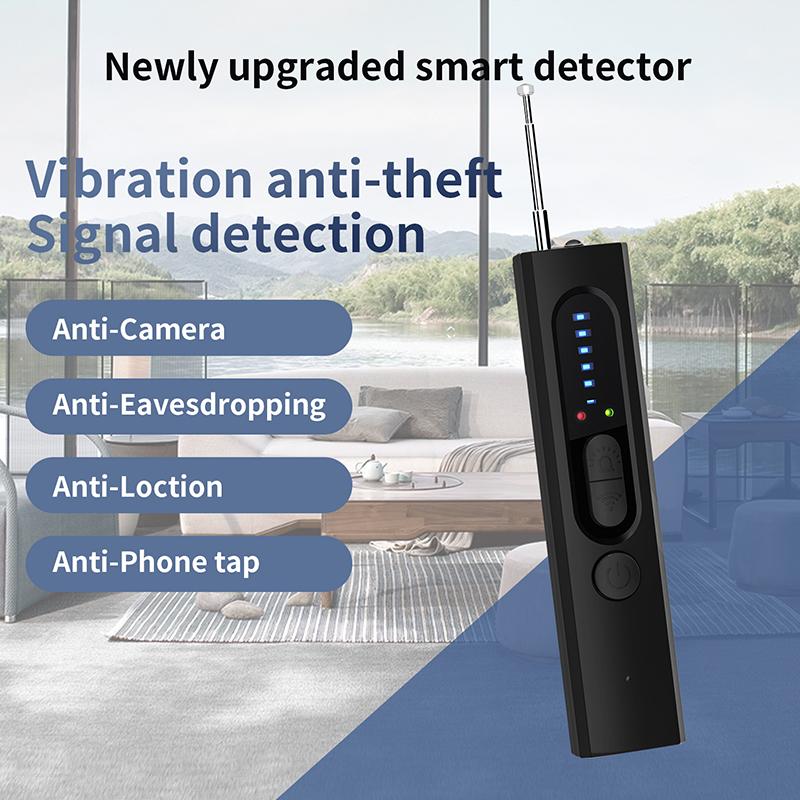 Hidden Camera Detectors, Camera Detector, Bug and Hidden Camera Detector, Anti Spy RF Signal Scanner, Wireless Rechargeable for HomeOfficeTravelHotel, 6 Levels Sensitivity 4 Modes, 34H Work Security Adjustable. Gps Magnetic