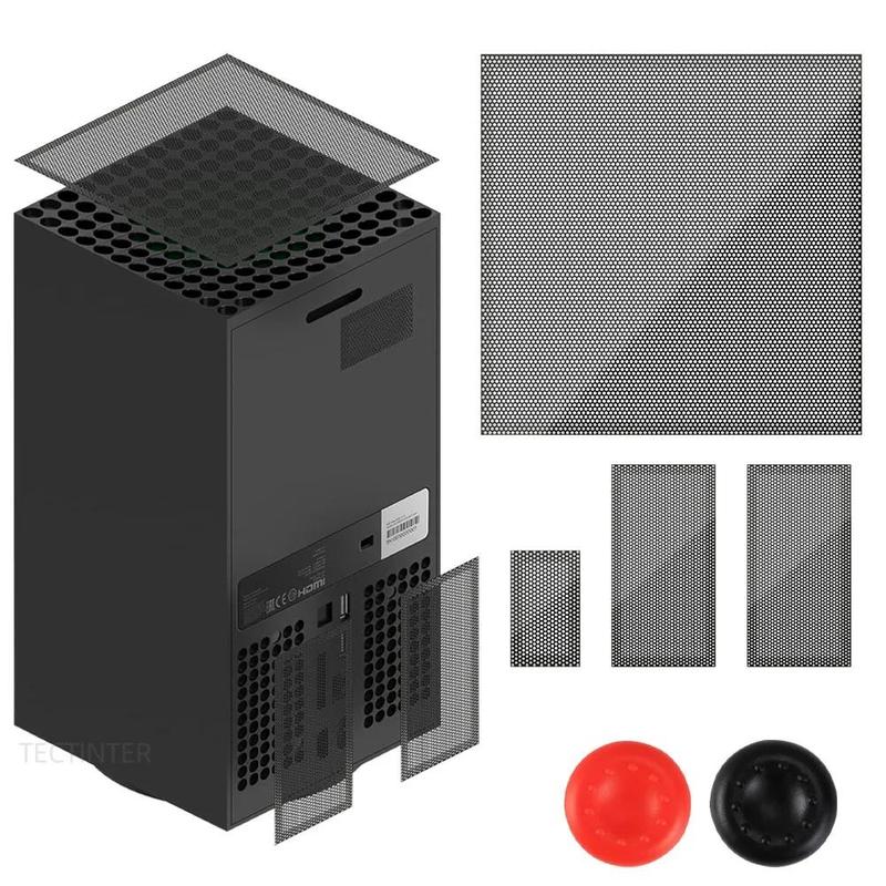 Xbox Series X Console Dust Filter, 1 Set PC Dust Filter, Dust Filter for Xbox Series X, Console Accessories