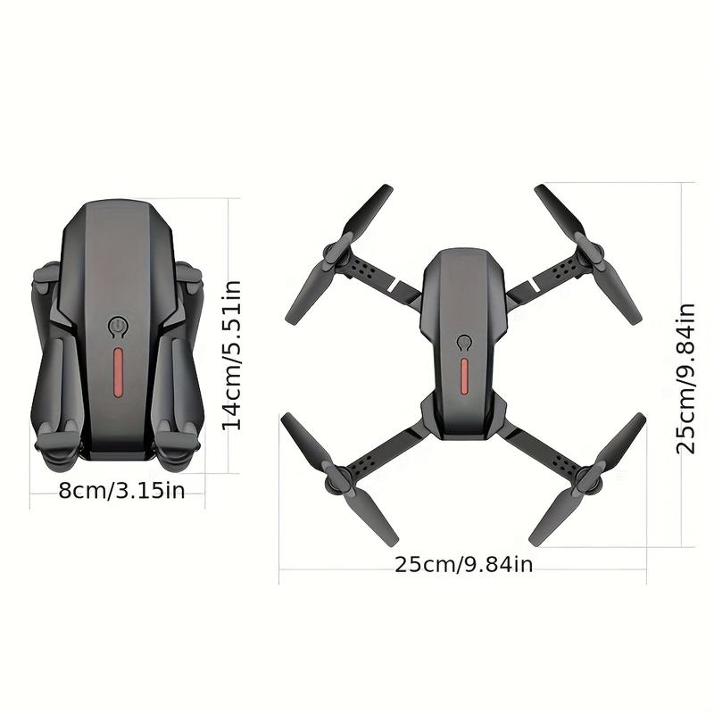 Drone with Dual Cameras, Latest Foldable Drone 2024 with App Control, FPV Real-Time Video RC Quadcopter with 4K Camera, Suitable for Adults Beginners Kids +2 Batteries