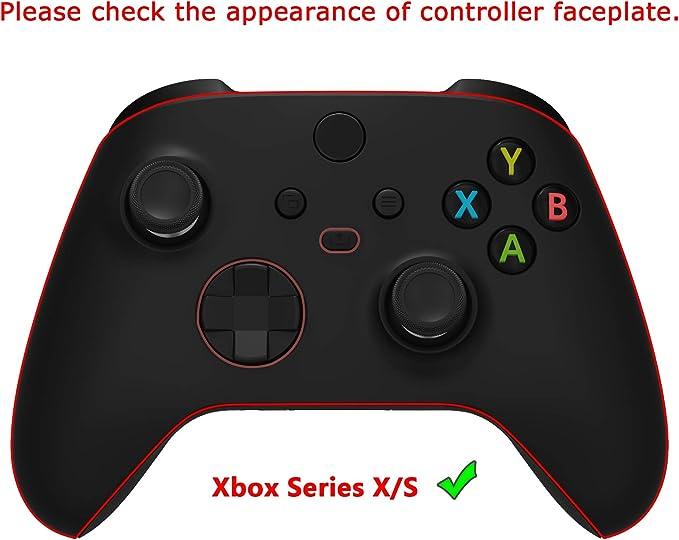 PlayVital Pure Series Anti-slip Silicone Cover Skin with Thumb Grip Caps for Xbox Series X S Controller & Xbox Core Wireless Controller