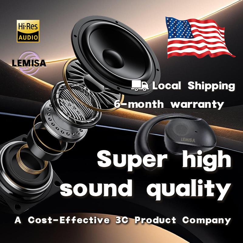 LEMISA Thinkplus Wireless Headphones Bluetooth 5.4 Sport Earphone HIFI Sound Quality 6months warranty Cost-Effective 3C Company