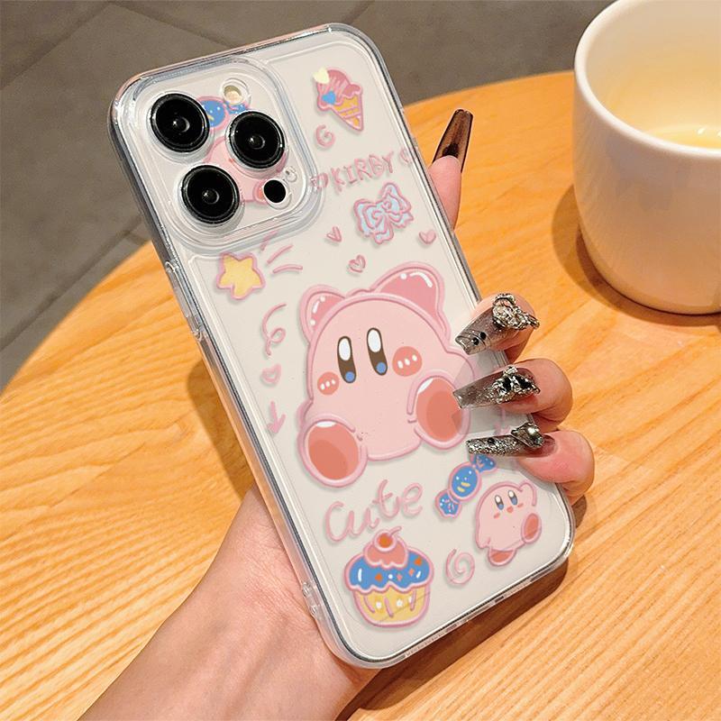 Cute Cartoon Pattern Phone Case, Anti-drop Decorative Phone Protector Cover, Phone Accessories Compatible with iPhone 11 12 13 14 15 Pro Max