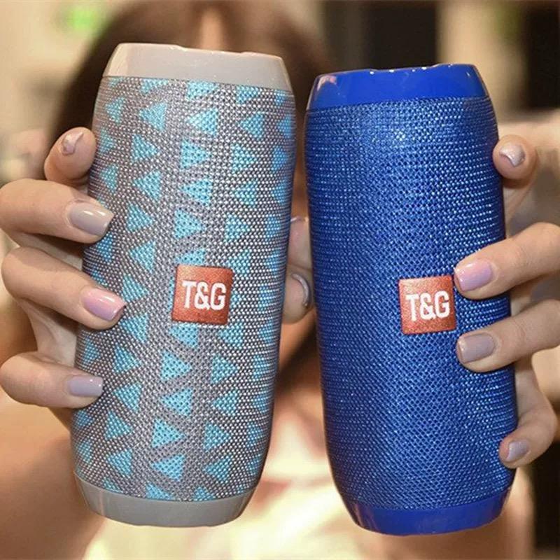 T&G Bluetooth Speakers, 40W Loud Portable Wireless Speaker, Waterproof Shower Speakers with Bluetooth 5.3, Deep Bass, LED Lights, Stereo Pairing for Home Party Outdoor Beach, Gift Ideas Audio Rechargeable Usb Smartphone