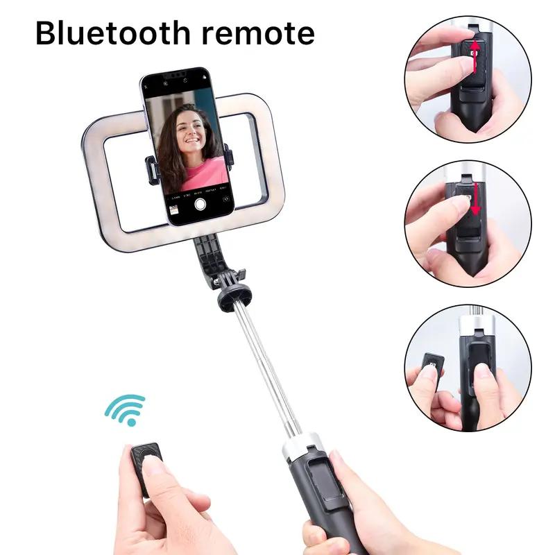 Selfie Stick SpotLight Tripod Stand with Dimmable 8