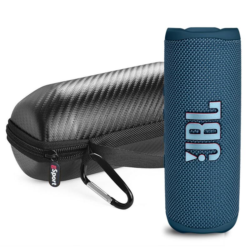 JBL Flip 6 Portable Waterproof Speaker with gSport Carbon Fiber case