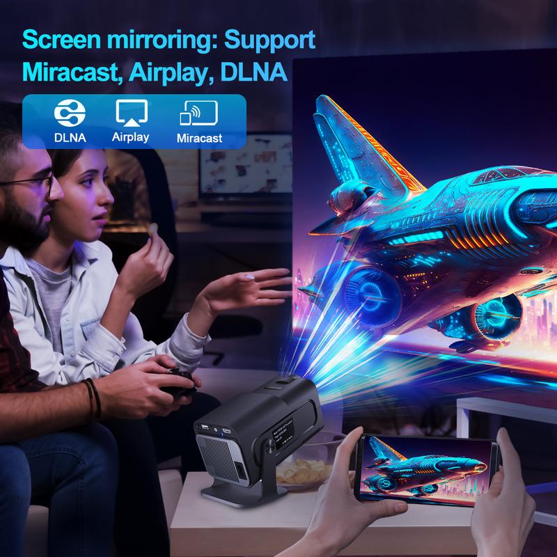 Magcubic HY320 Projector 4K Android 11 Native 1080P 390ANSI Wifi6 BT5.0 Cinema portable Allwinner H713 Projetor Upgrated