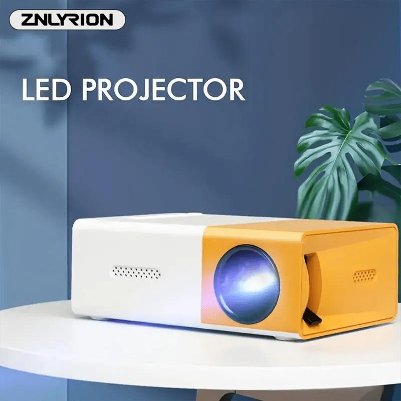 Home Theater Portable Mini Projector, Supporting Smartphone Wired Screen Sharing, Allowing You To Enjoy Cinema At Home