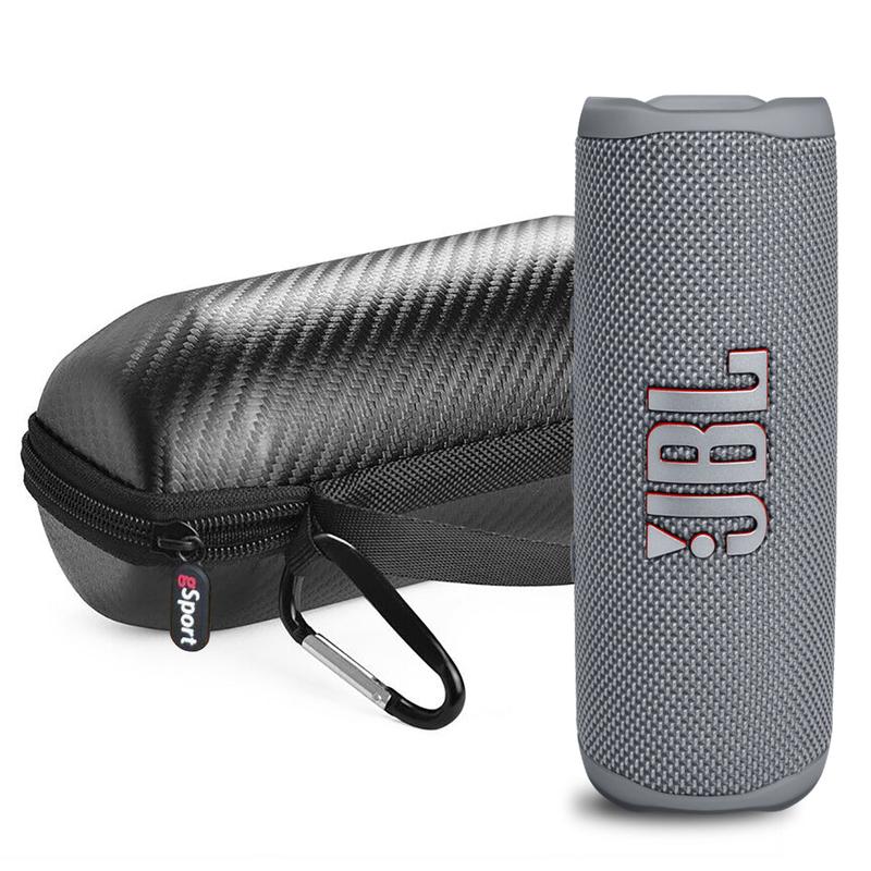 JBL Flip 6 Portable Waterproof Speaker with gSport Carbon Fiber case