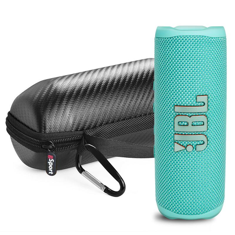 JBL Flip 6 Portable Waterproof Speaker with gSport Carbon Fiber case