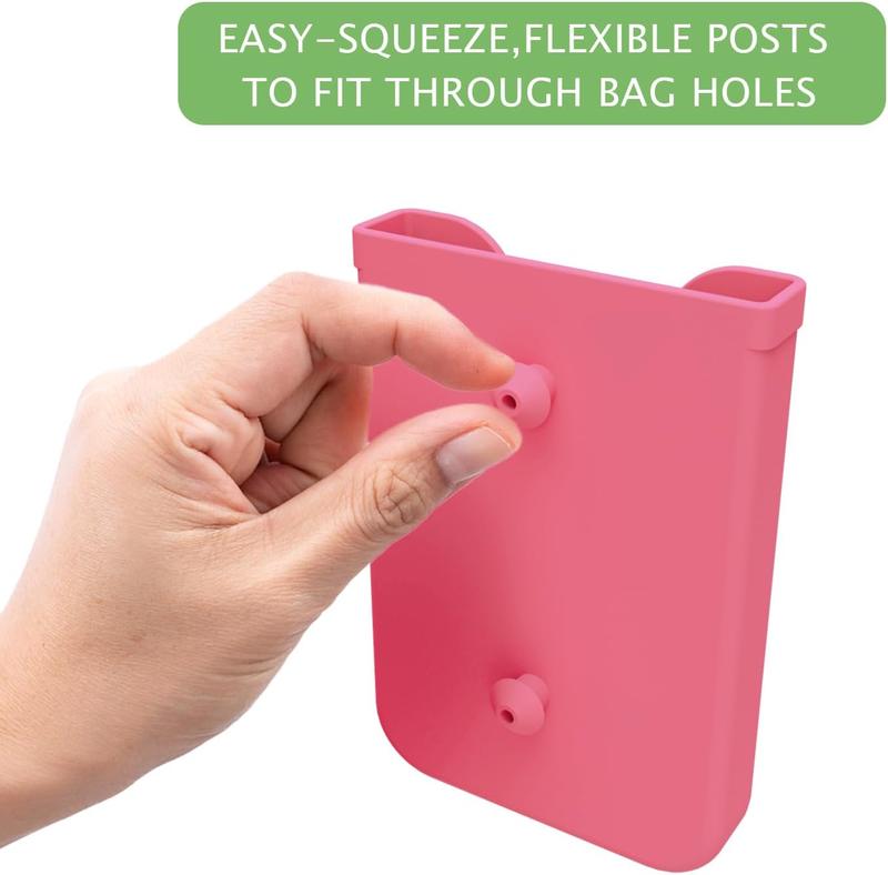 Silicone Phone Holder for Bogg Bag, Large Size Silicone Charm Insert Wallet for Bogg Beach Bags, Compatible with iPhone and Android Phones