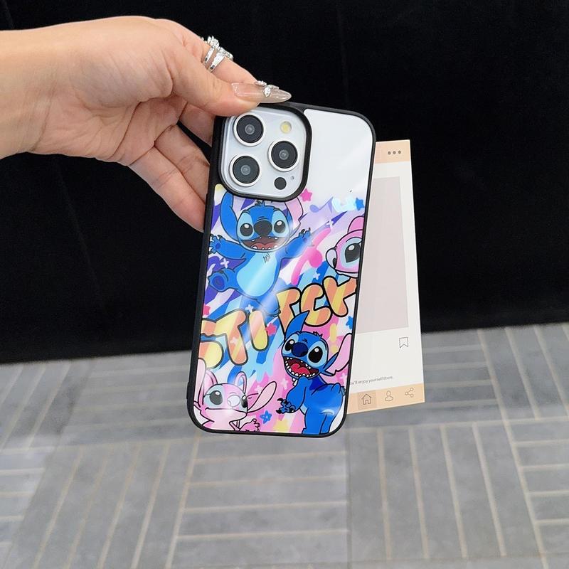 DISNEY Cartoon Pattern Phone Case, Decorative Phone Protector Cover, Phone Accessories Compatible with iPhone 11 12 13 14 15 16 Pro Max