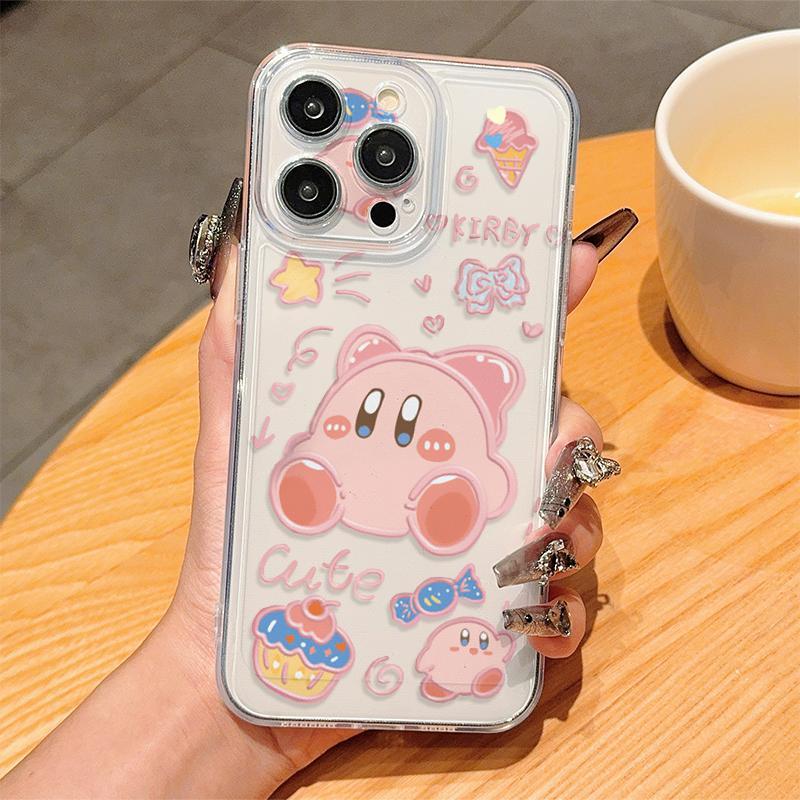 Cute Cartoon Pattern Phone Case, Anti-drop Decorative Phone Protector Cover, Phone Accessories Compatible with iPhone 11 12 13 14 15 Pro Max