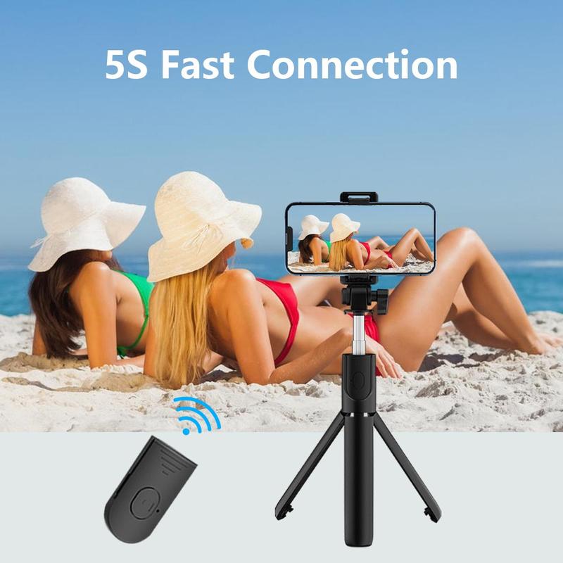 Multifunctional Selfie Stick, 1 Count Portable Handheld Phone Selfie Stick, Live Broadcast Tripod Stabilizer, Mini Portable Phone Holder for Travel