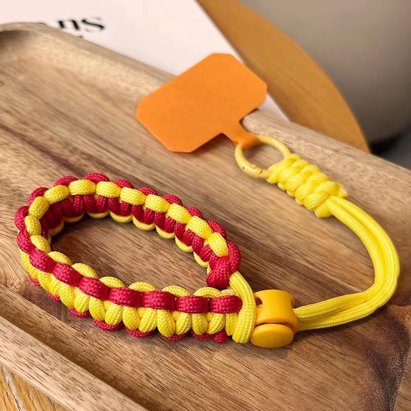 Portable Phone Lanyard, Braided Rope Design Phone Strap, Anti-lost Cellphone Charm, Phone Wrist Strap, Phone Accessories for iPhone & Android