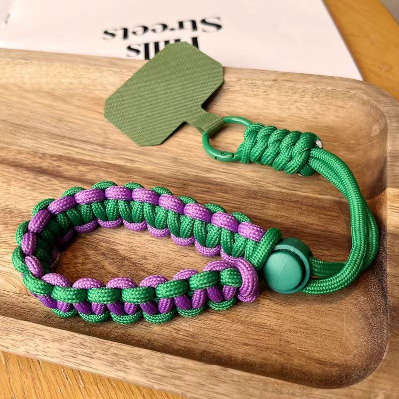 Portable Phone Lanyard, Braided Rope Design Phone Strap, Anti-lost Cellphone Charm, Phone Wrist Strap, Phone Accessories for iPhone & Android