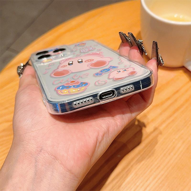 Cute Cartoon Pattern Phone Case, Anti-drop Decorative Phone Protector Cover, Phone Accessories Compatible with iPhone 11 12 13 14 15 Pro Max