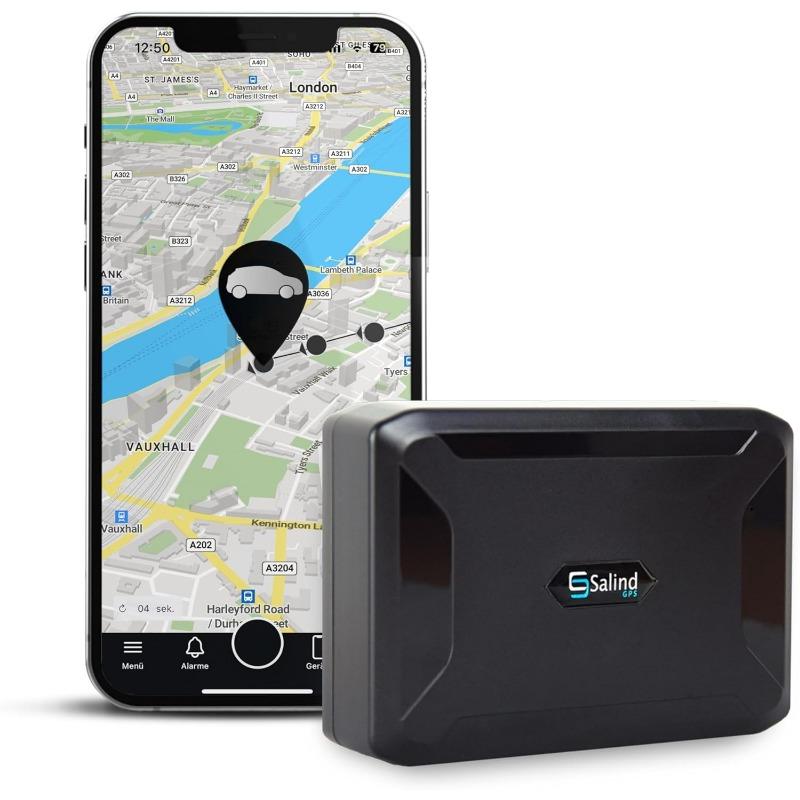 GPS Magnetic, up to 70 Days Battery - GPS Tracker for Every Vehicle, 4G LTE Car GPS Tracker with Strong Built-in Magnet for Easy Fixation on All Surfaces, Robust & Splash Proof Tracking Device