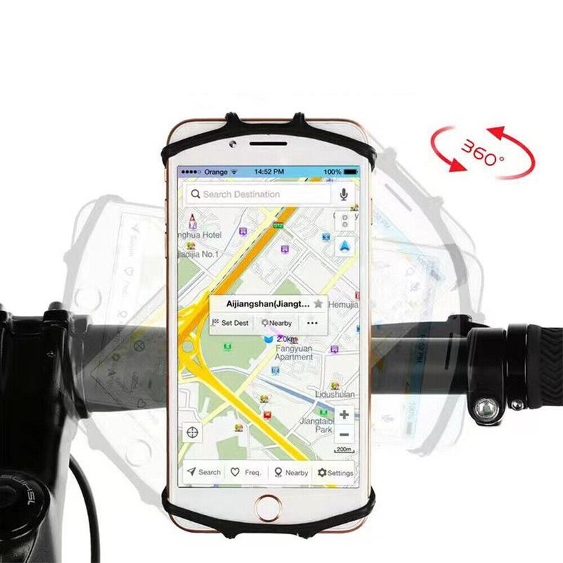 Universal Upgraded 2023 Bicycle & Motorcycle Phone Holder For IPhone Samsung