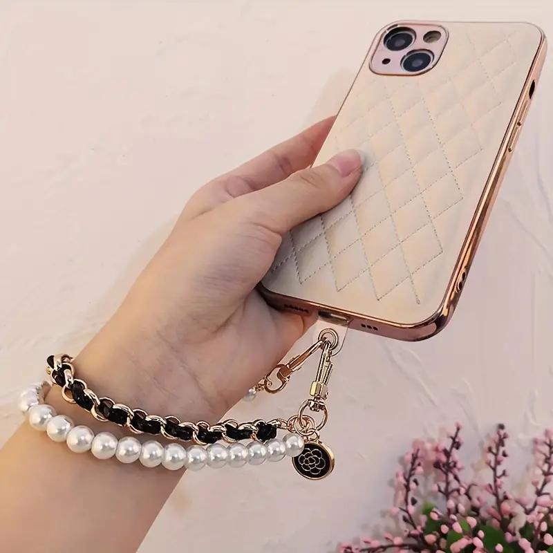 Creative Beaded Phone Chain, 1 Count Anti-lost Phone Lanyard, Fashionable Phone Strap for Women & Girls, Mobile Phone Decoration Accessories