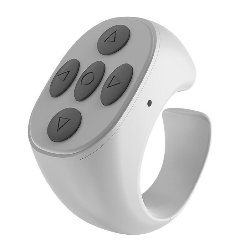 For TikTok Ring Bluetooth Remote Control Fingertip Selfie Video Controller Automatic Page Turner Browsing For Mobile Phone