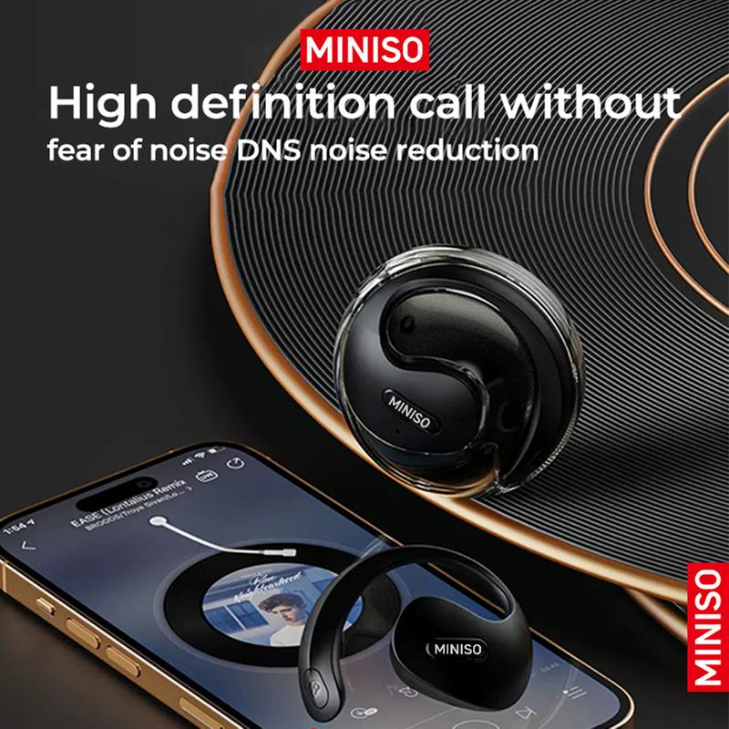 Miniso X15Pro Translation Wireless Headphones Bluetooth 5.4 Sport Earphone Support 148 Languages Real Time Bluetooth Translation HIFI Sound Quality