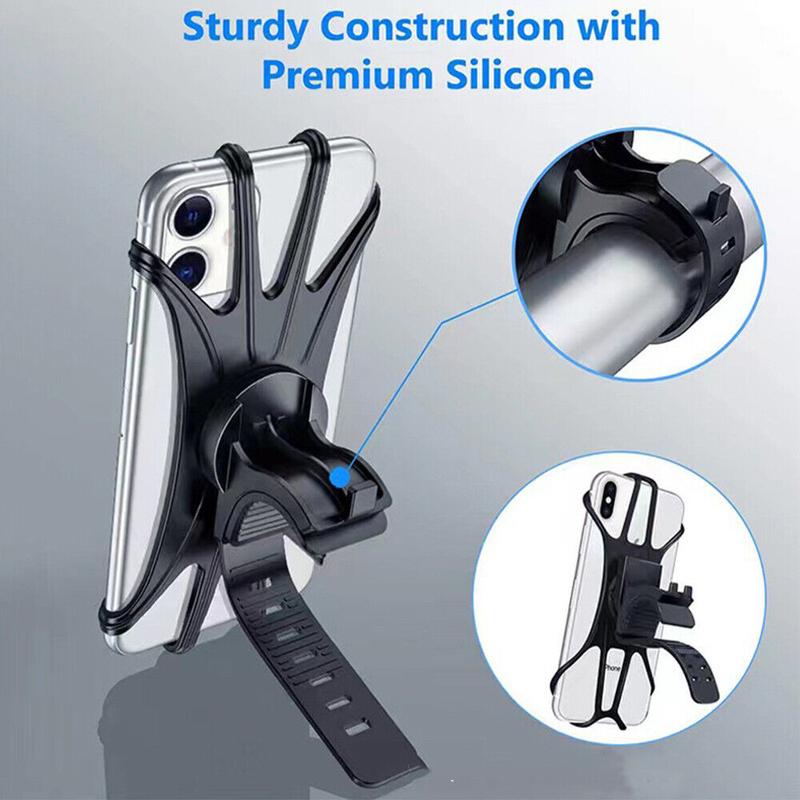 Universal Upgraded 2023 Bicycle & Motorcycle Phone Holder For IPhone Samsung