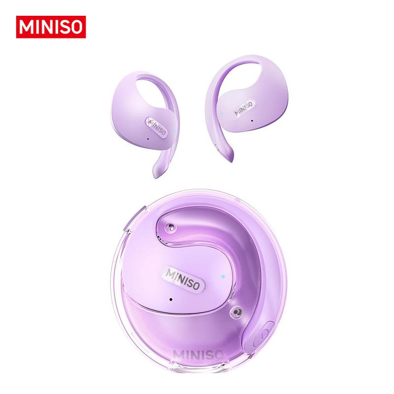 Miniso X15Pro Translation Wireless Headphones Bluetooth 5.4 Sport Earphone Support 148 Languages Real Time Bluetooth Translation HIFI Sound Quality