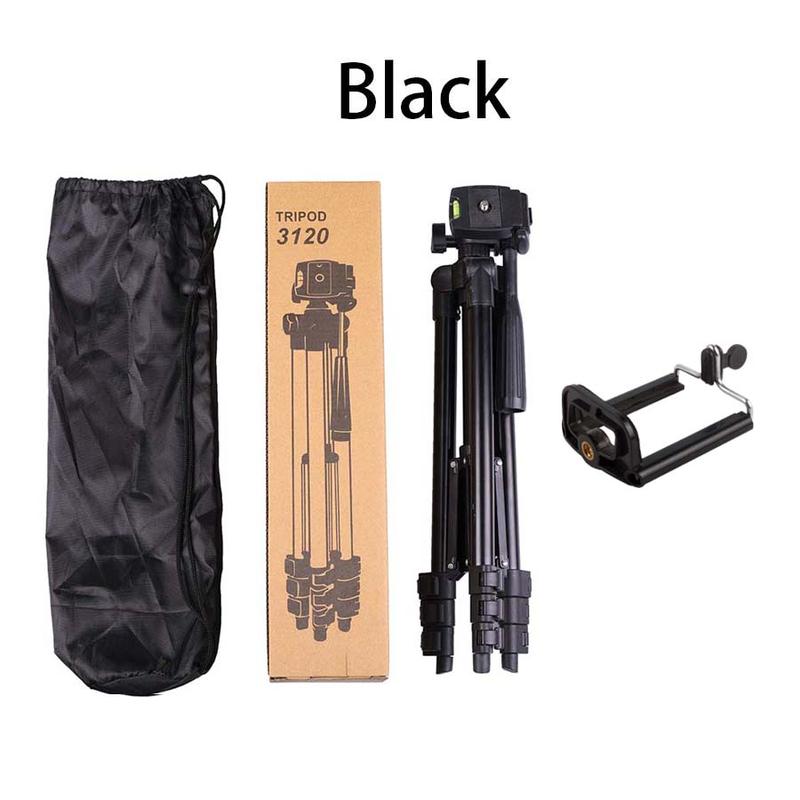 Portable Tripod Stand with Storage Bag, 1 Box Music Festival Adjustable Photography Floor Stand for Phone Holder, Projector, Fill Light & Telescope