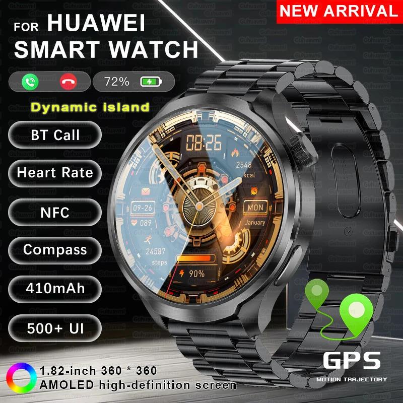 2024 New GPS Sports NFC Fashion Smartwatch Men's 1.85 