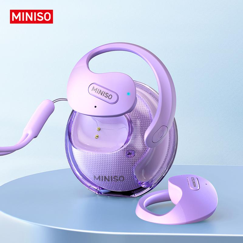 Miniso X15Pro Translation Wireless Headphones Bluetooth 5.4 Sport Earphone Support 148 Languages Real Time Bluetooth Translation HIFI Sound Quality