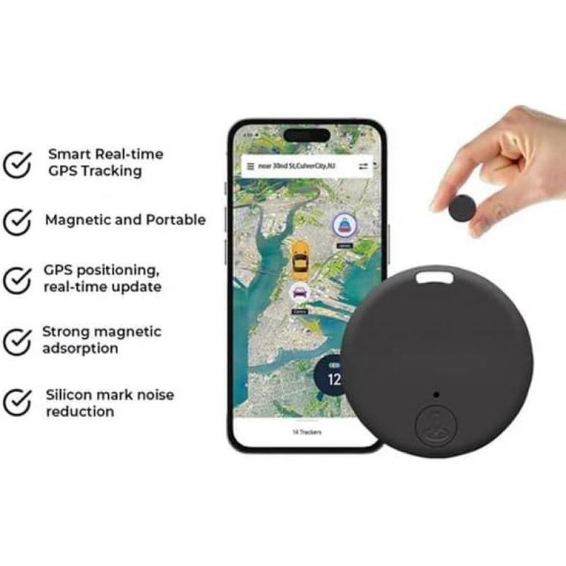 Mini Magnetic GPS tracker, GPS tracker strong magnetic car tracking anti-lost, mini worldwide GPS tracker, smart key finder locator, GPS tracking devi-3pcs