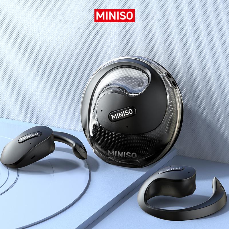 Miniso X15Pro Translation Wireless Headphones Bluetooth 5.4 Sport Earphone Support 148 Languages Real Time Bluetooth Translation HIFI Sound Quality