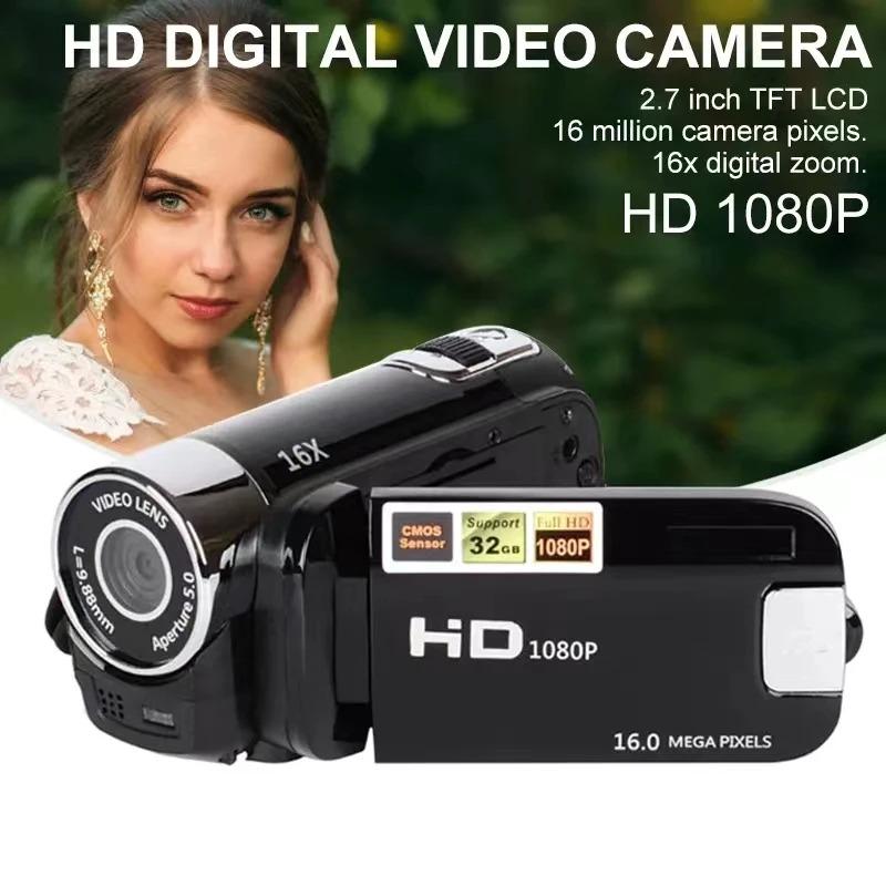 4K 48MP DV Camera 2.7in TFT Rotatable Screen 16x Digital Zoom Video Camera with USB Cable