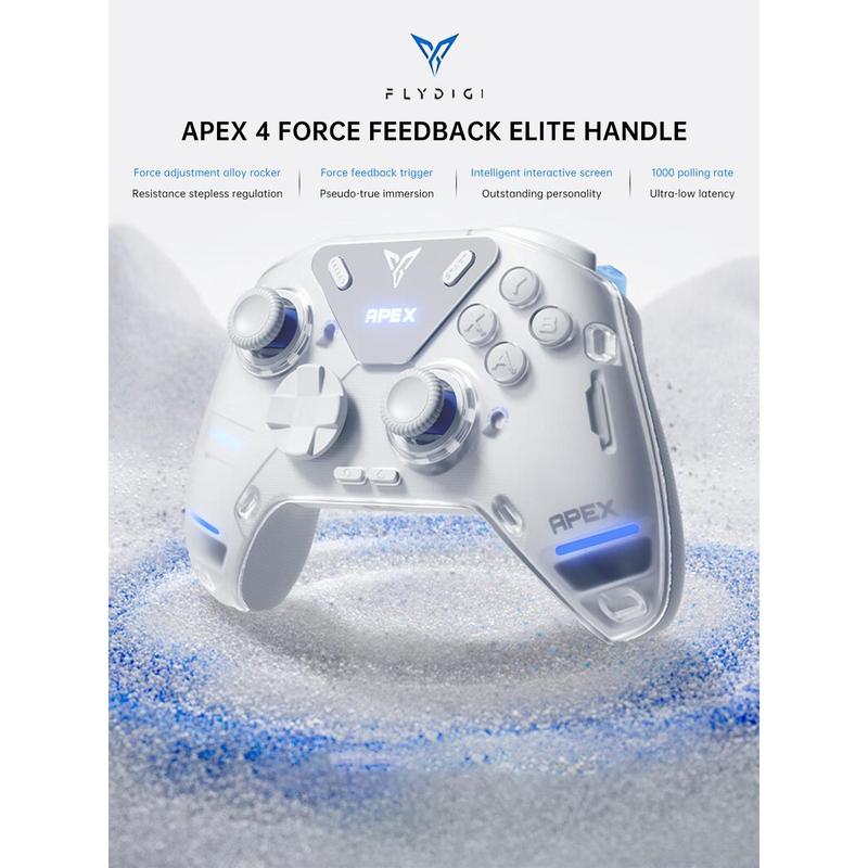 Flydigi Original APEX 4 Wireless Gaming Controller Precision Control Immersive Vibration for PC Suporte Switch Mobile TV Box